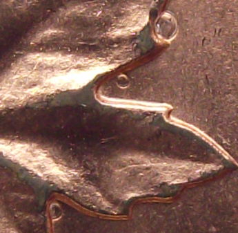1961-Penny---Die-Crack-Through-Date-And-