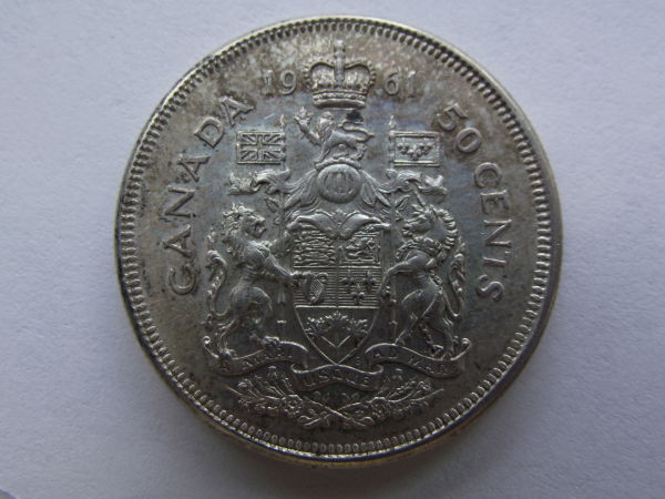 1961-50-Cents---Planchet-Flaw?