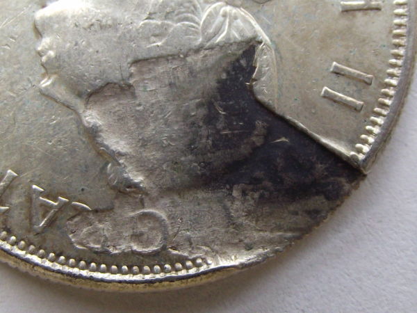 1961-50-Cents---Planchet-Flaw?