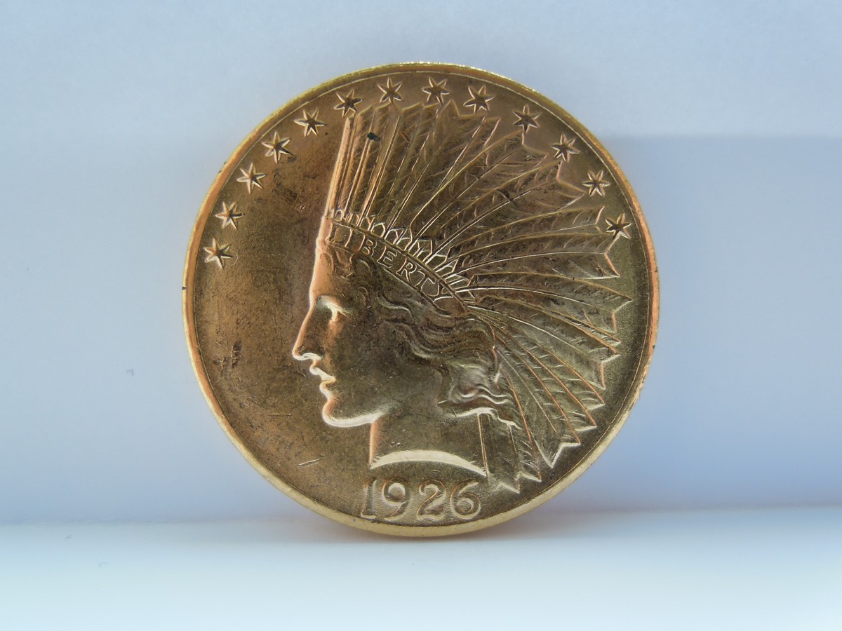 Indian-Head-$10-1926-Regular-Strike