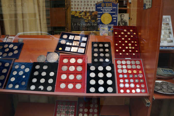 Old-Coin-Section-Of-Paris