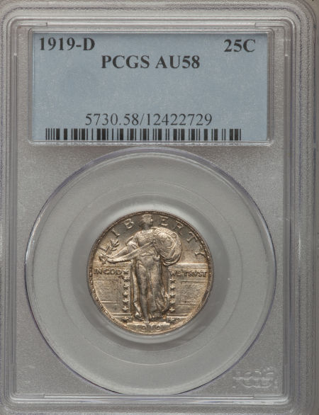 Standing-Liberty-Quarter-Set-Completed-AU-58+