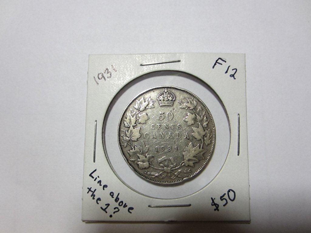 Mint-Error-Above-The-1-In-A-1931-50-Cent-Piece-?