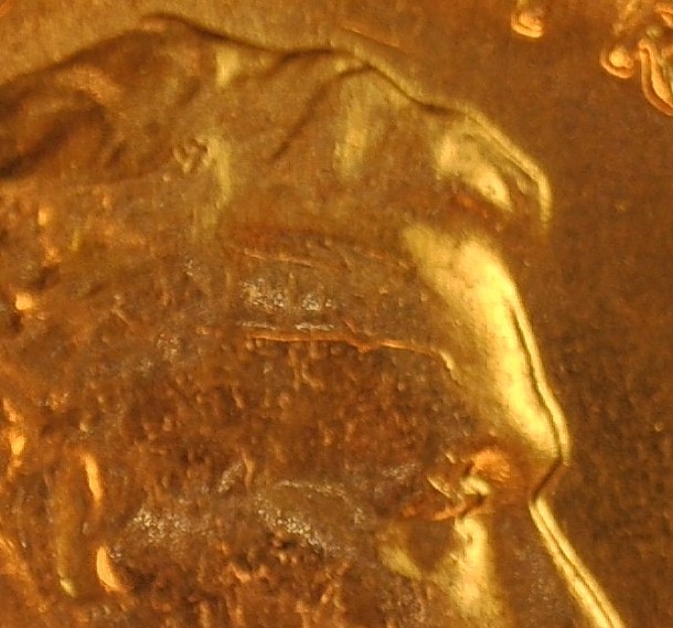 1960-D-Cent-With-Die-Crack-On-Abe's-Temple/Head