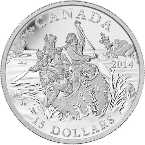 Exploring-Canada---1st-Coin---The-Voyageurs
