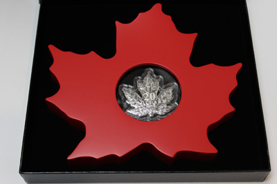 2015-$20-Fine-Silver-Coin-The-Canadian-Maple-Leaf-Shaped