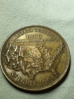 1904-Louisiana-Expo-Medal/Token