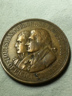 1904-Louisiana-Expo-Medal/Token