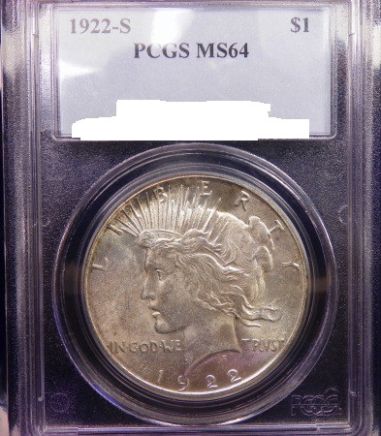 1922-S-Peace;-PCGS