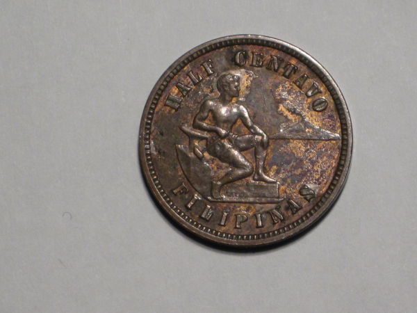 Philippines-1906-Proof-Half-Centavo