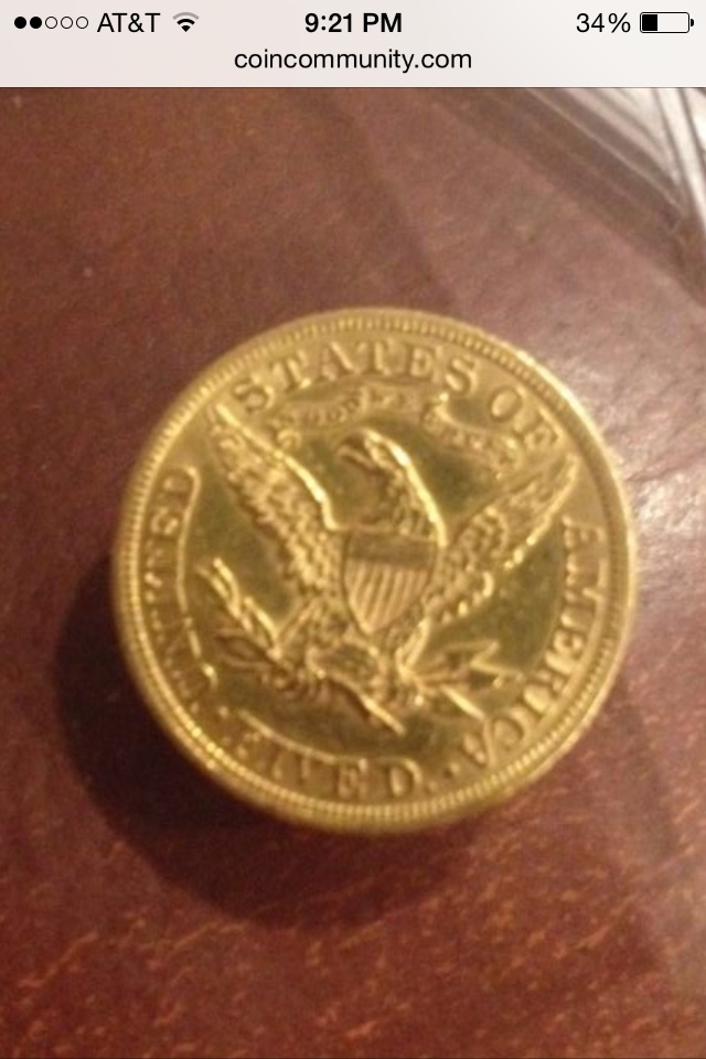1892-$5-Gold-Half-Eagle-For-Grading