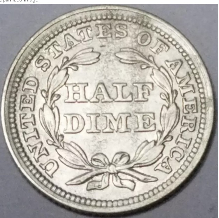 1853-Seated-Liberty-Half-Dime-For-Grading