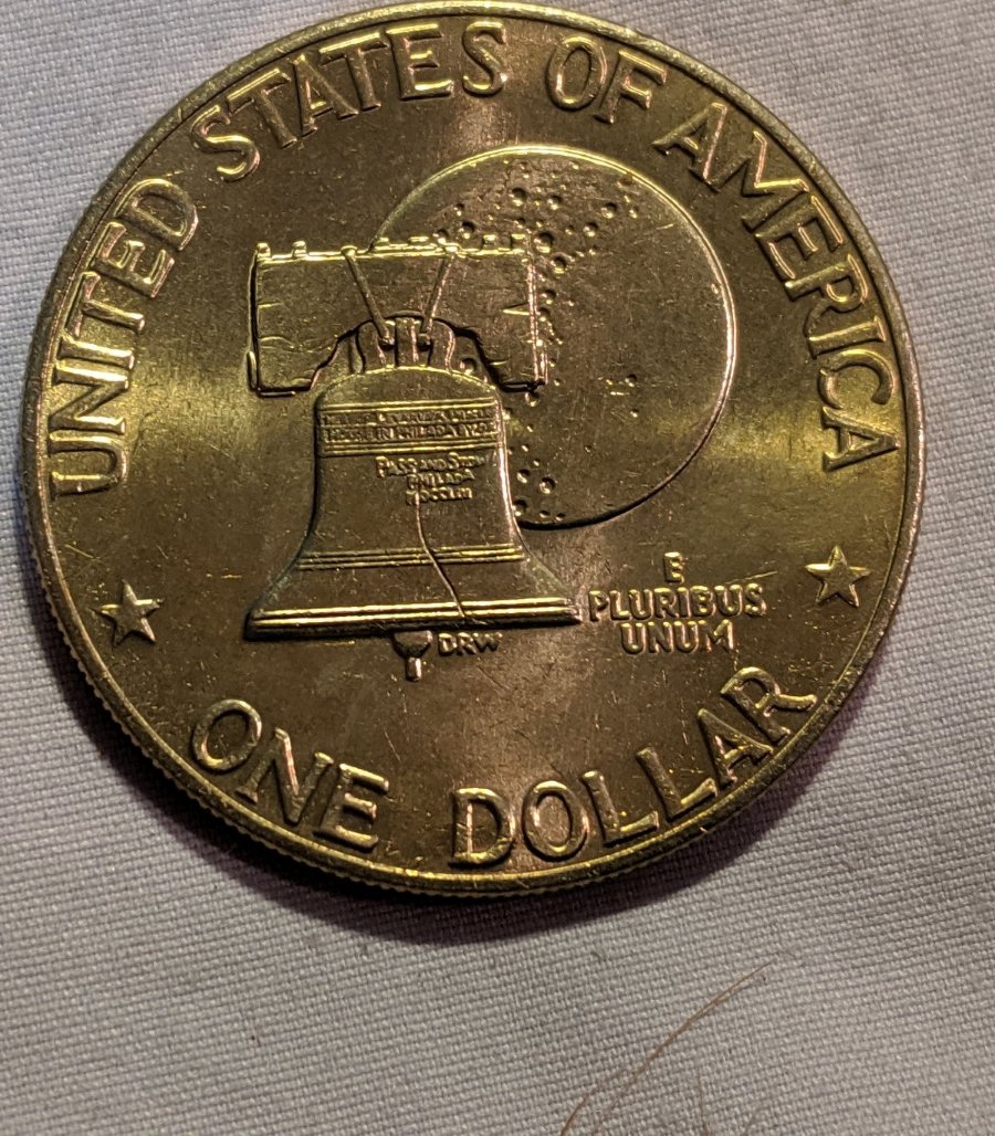 Bicentennial-Ike-Plated-Or-Toned?