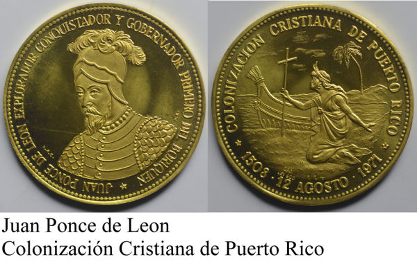 Puerto-Rico:-Juan-Ponce-De-Leon-Coin