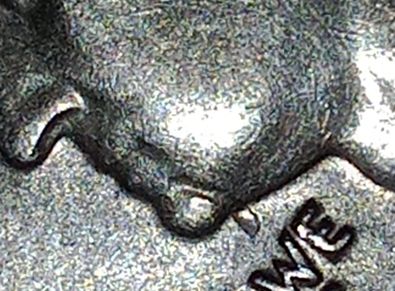 1965-Quarter-Drooling--Error-Or-Manmade