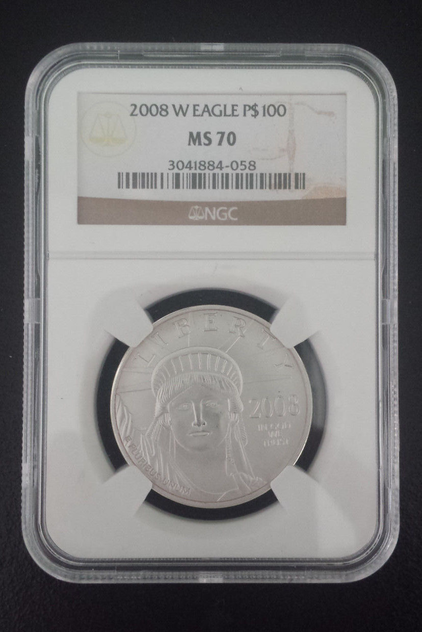Counterfeit-2008-W-Platinum-Eagle-$100-NGC-MS-70