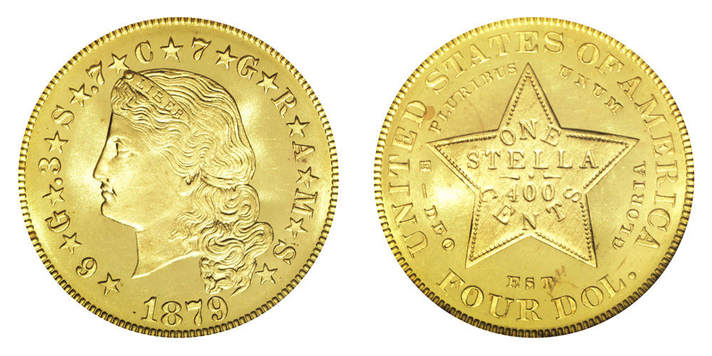 1879-Four-Dollar-Stella-Flowing-Hair-PF67--Should-I-Bid?