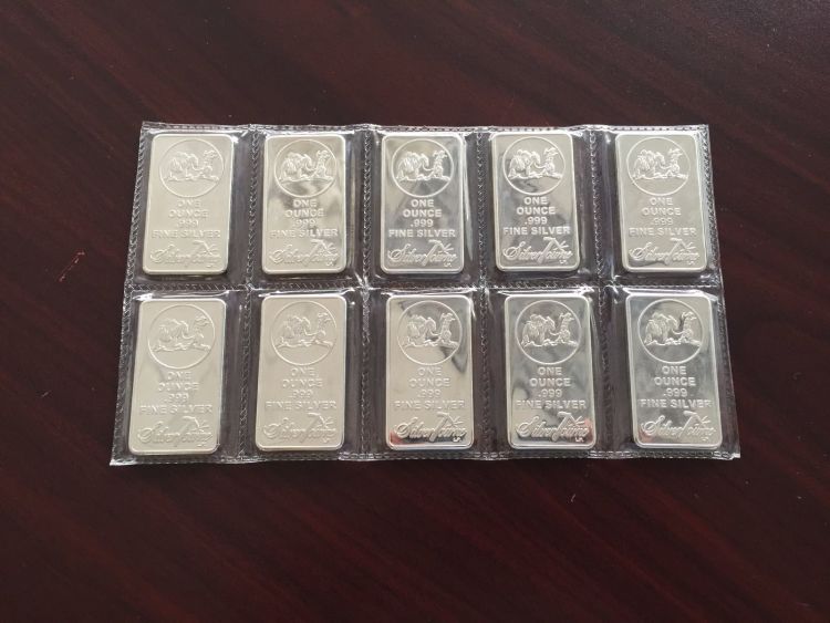 Counterfeit-Silvertowne-1-Oz-Silver-10-Bar-Sheet