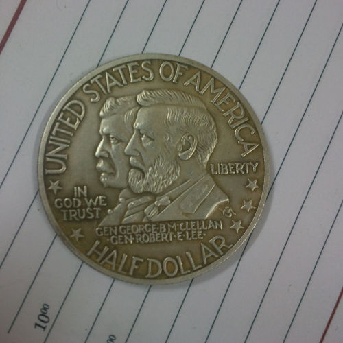 Counterfeit-1937-Antietam-Commemorative-Half-Dollar