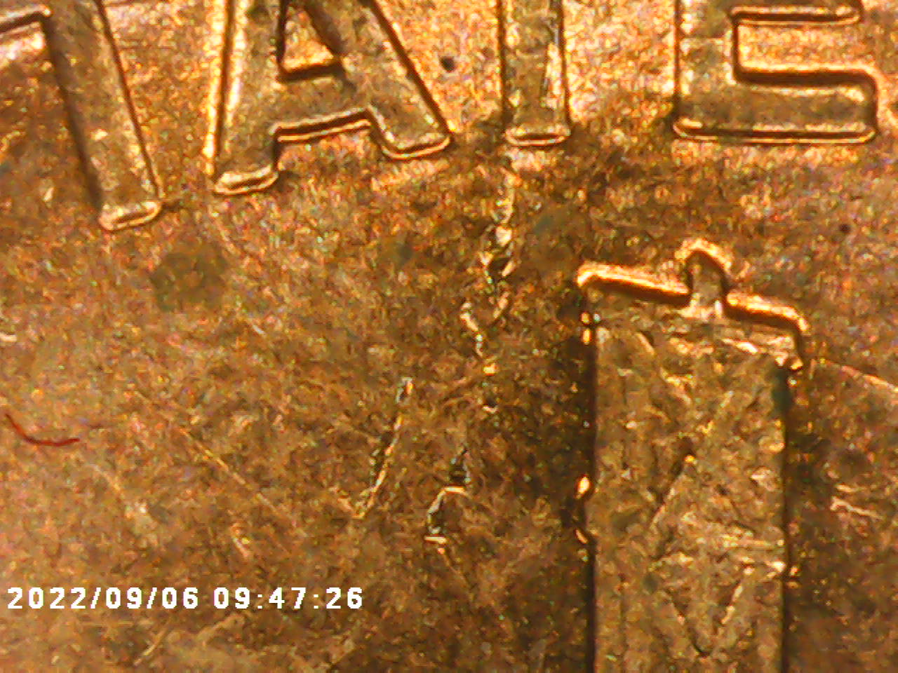 2009,-Presidency-Penny,-Now-These-Look-Like-Die-Cracks,-But-Can't-Find-An-End