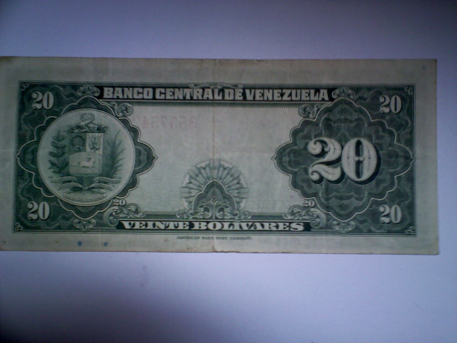 20-Bolivares-1944-&-1945-Venezuelan-Banknotes