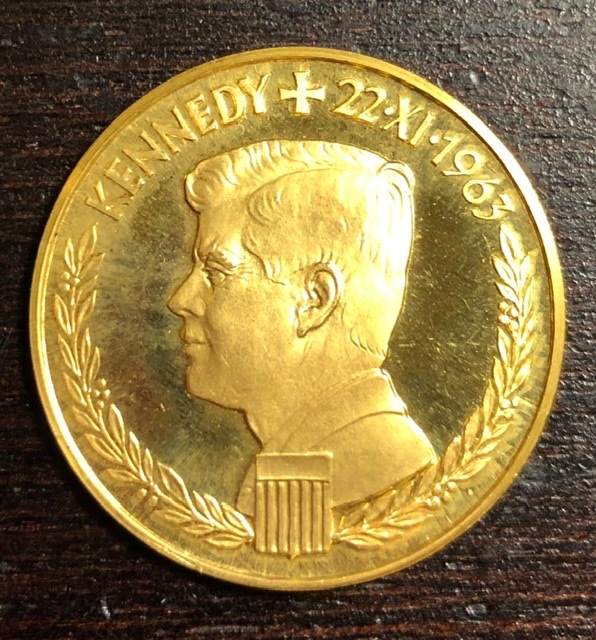 1963-Germany-Federal-Republic?-Kennedy-2-1/2-Ducat,-Grade?