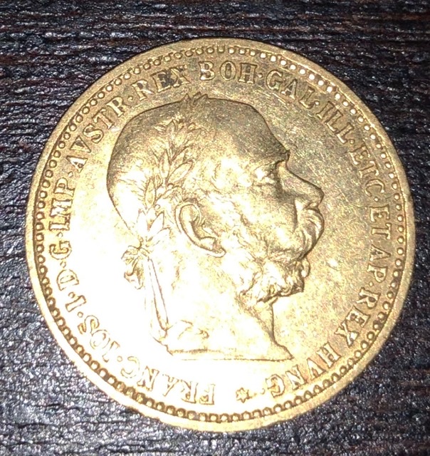 1897-Austria-Hungary-10-Corona-Gold