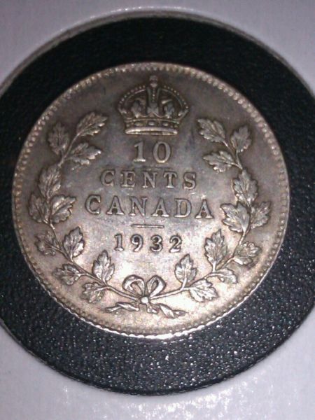 1910-Canada-10-Cents---1932-Canada-10-Cents