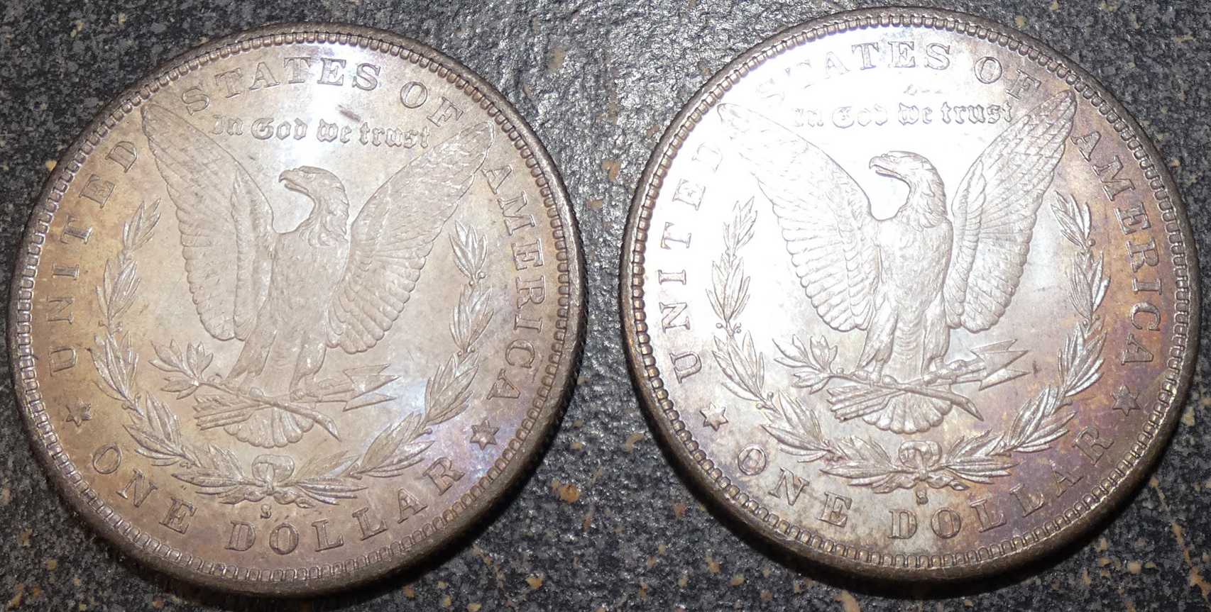 1879-S-Morgan-Silver-Dollars