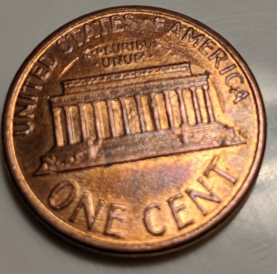 1986-Lincoln-Penny-Striated-Obverse-W-Reverse-Errors