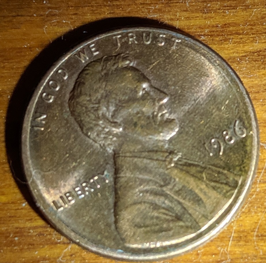 1986-Lincoln-Penny-Striated-Obverse-W-Reverse-Errors