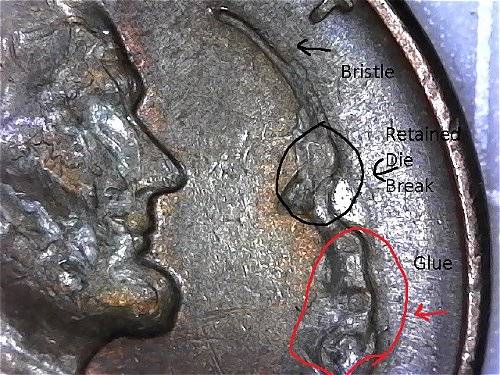Shattered-Die-On-1964-Lincoln-Cent.-Multiple-Die-Breaks.
