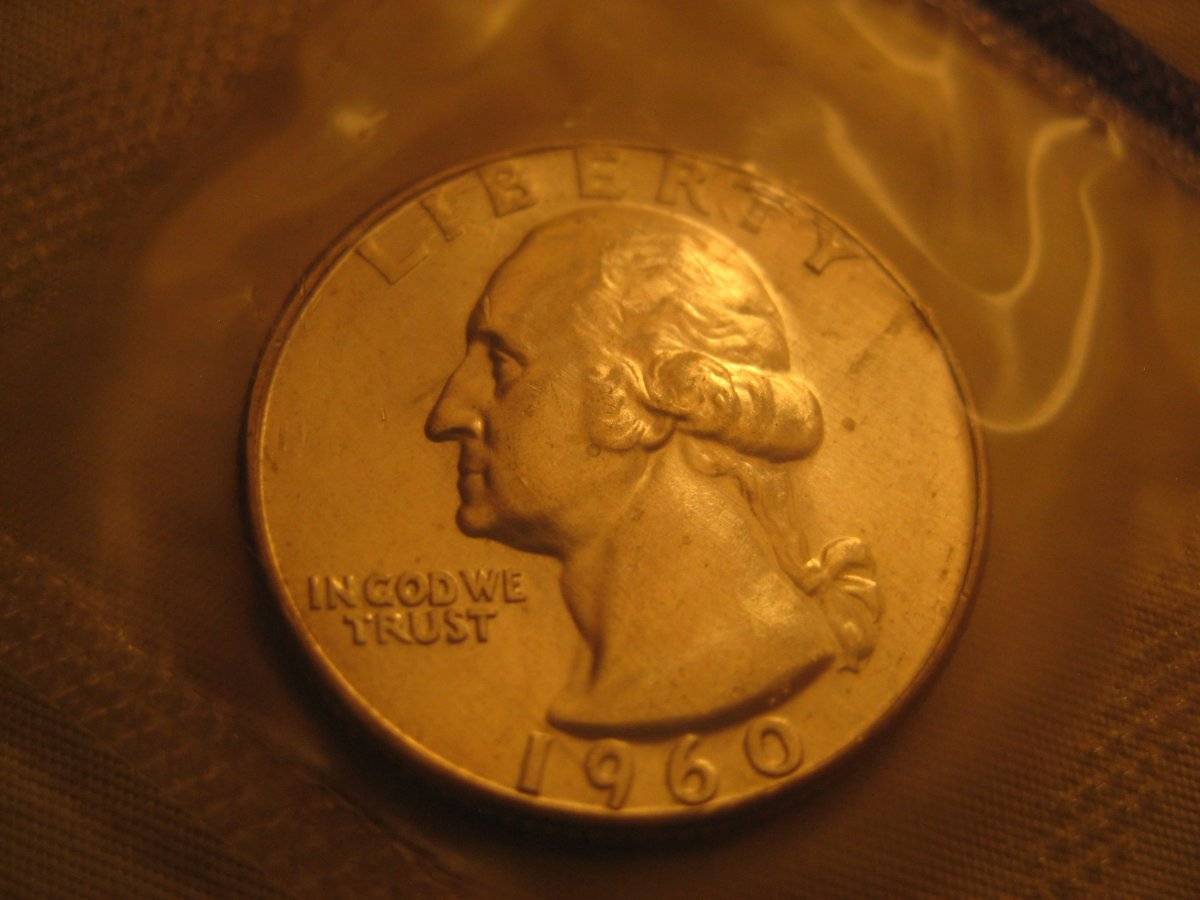 1960-Type-B-Reverse-Wahington-Quarter-For-Grading