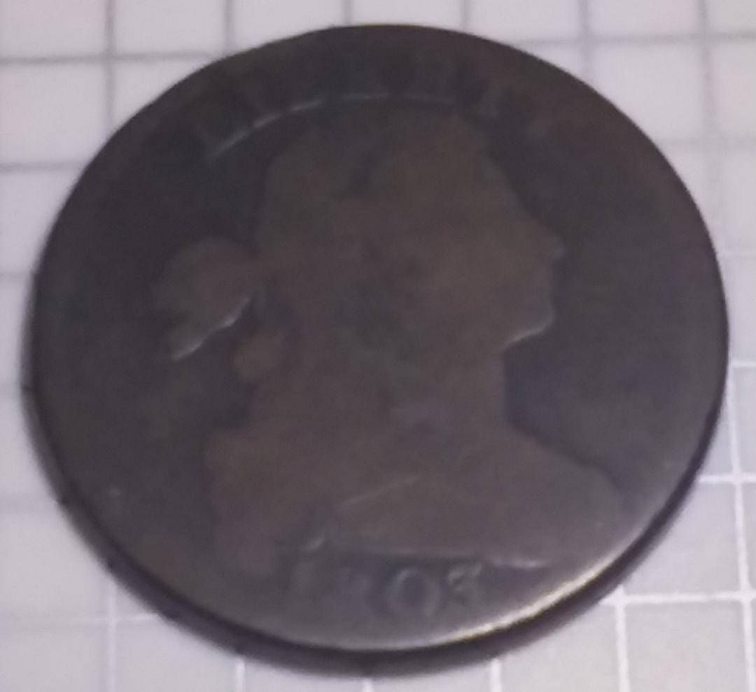 1803-Large-Cent-For-Grading