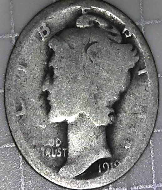 1919-Mercury-10c-FS-101-Stage-A-Found-In-Bulk-Lot!