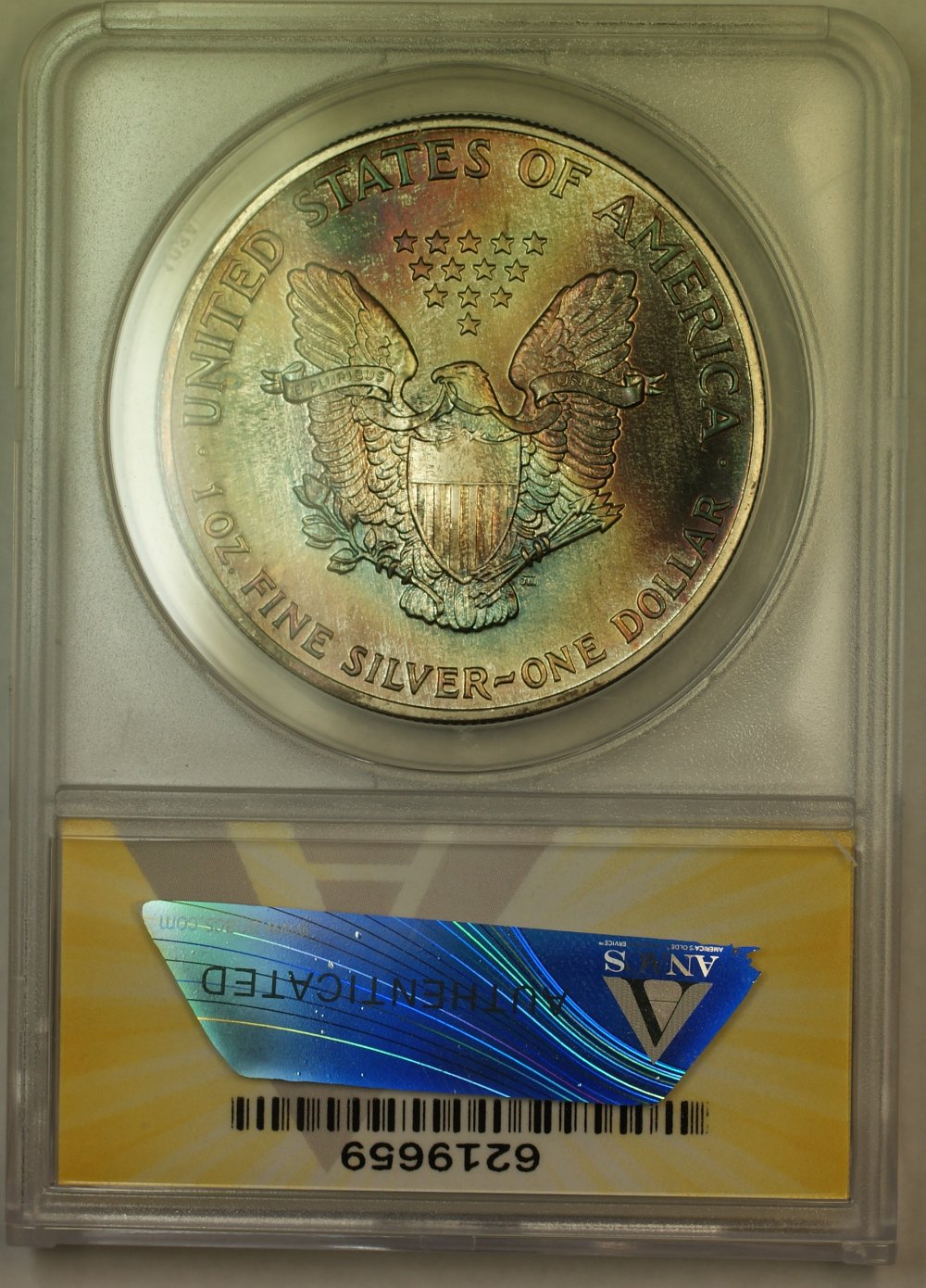 1989-ASE-$1-ANACS-MS-68-Stellar-Toning
