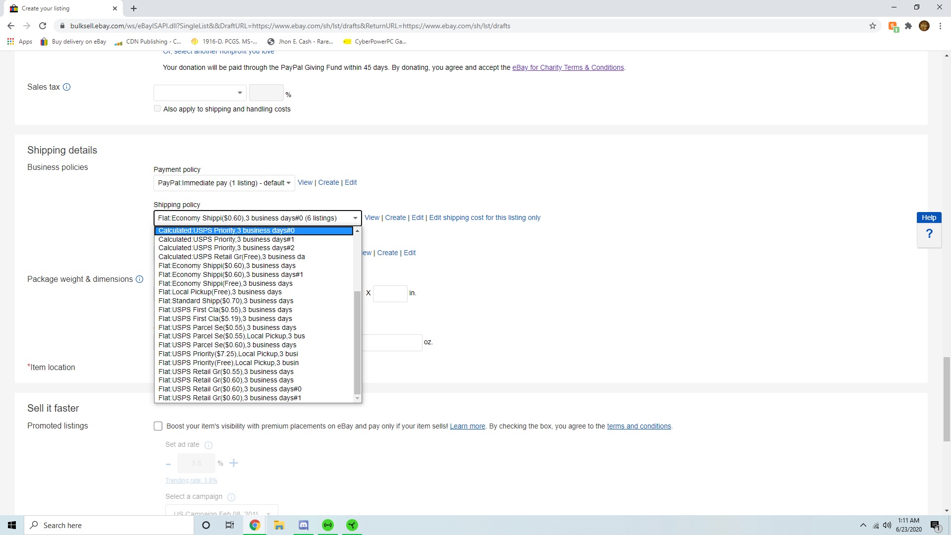 Calculated-Shipping-Failed-Ebay