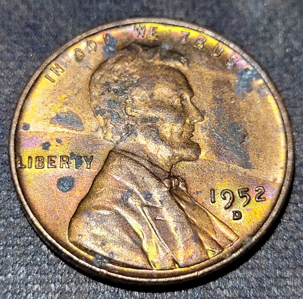 Numismatic-Horror-Of-The-Day:-1952-D-Wheat-Cent
