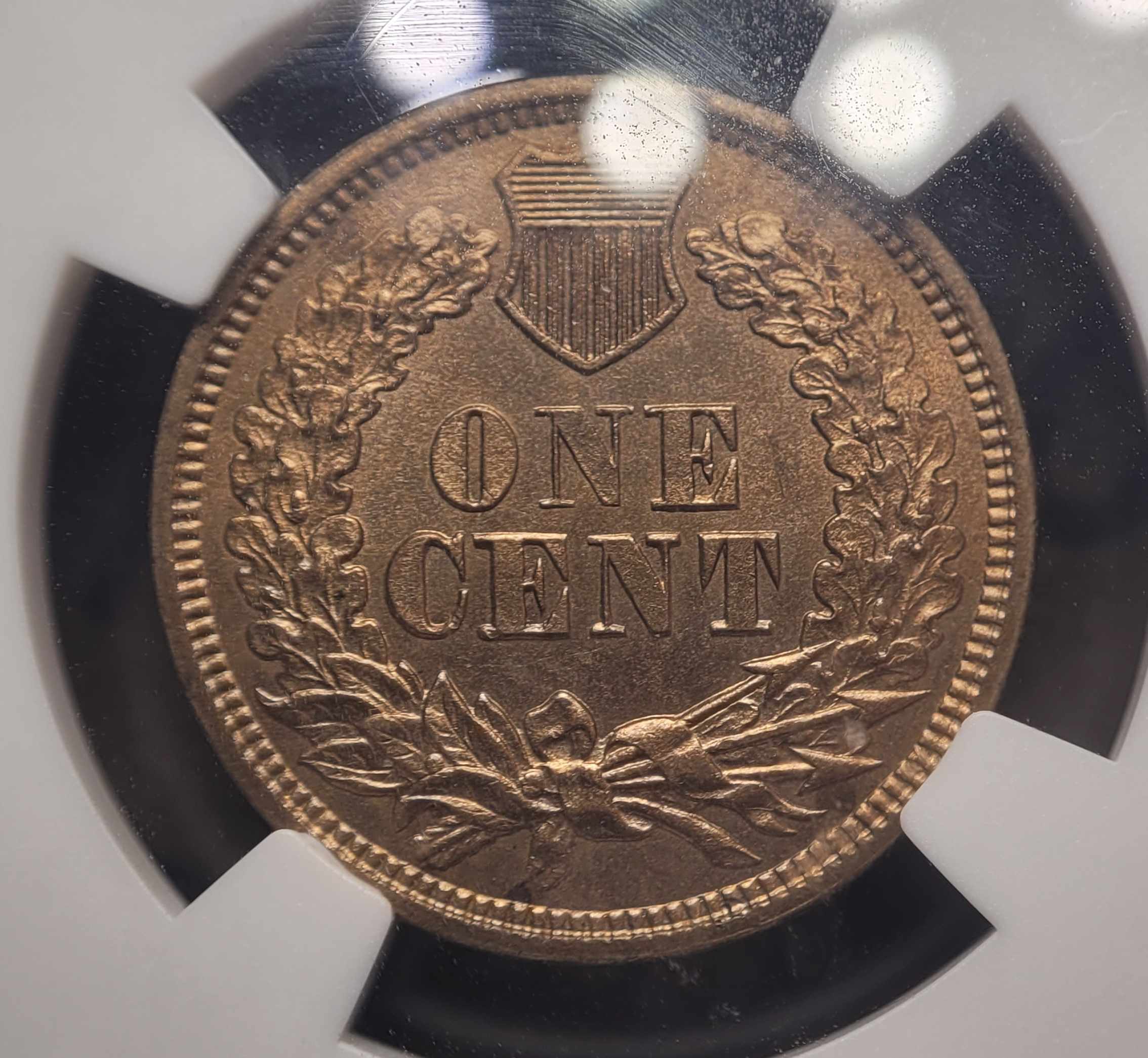 ANA-Newp-#1:-1862-Indian-Head-Cent-NGC-MS-64-Eagle-Eye