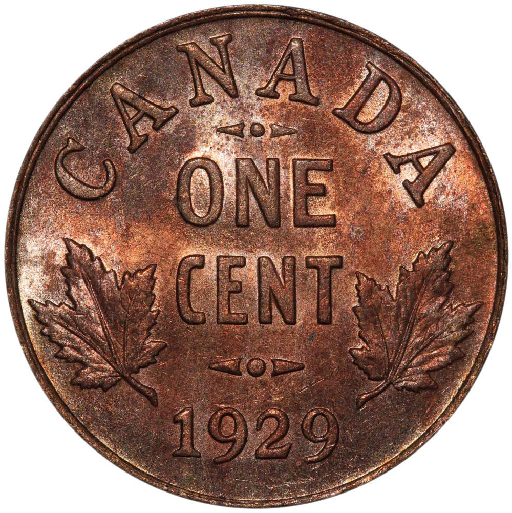 1920,-1921,-1929-&-1936--1-Cent