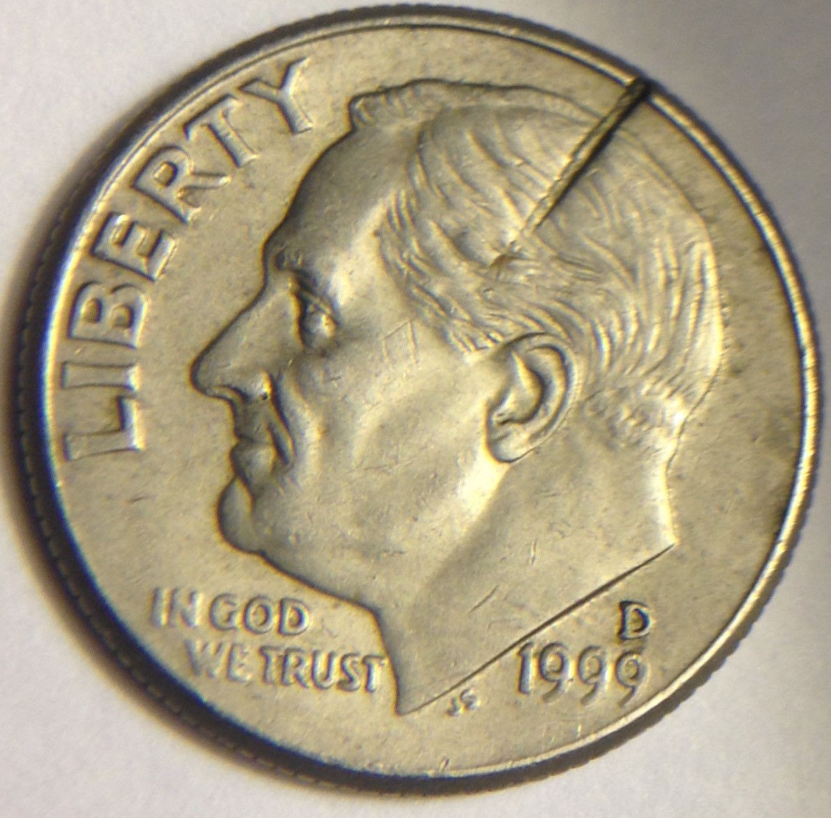 1999--D-Dime-Die-Crack-Or-Lamination-Error?