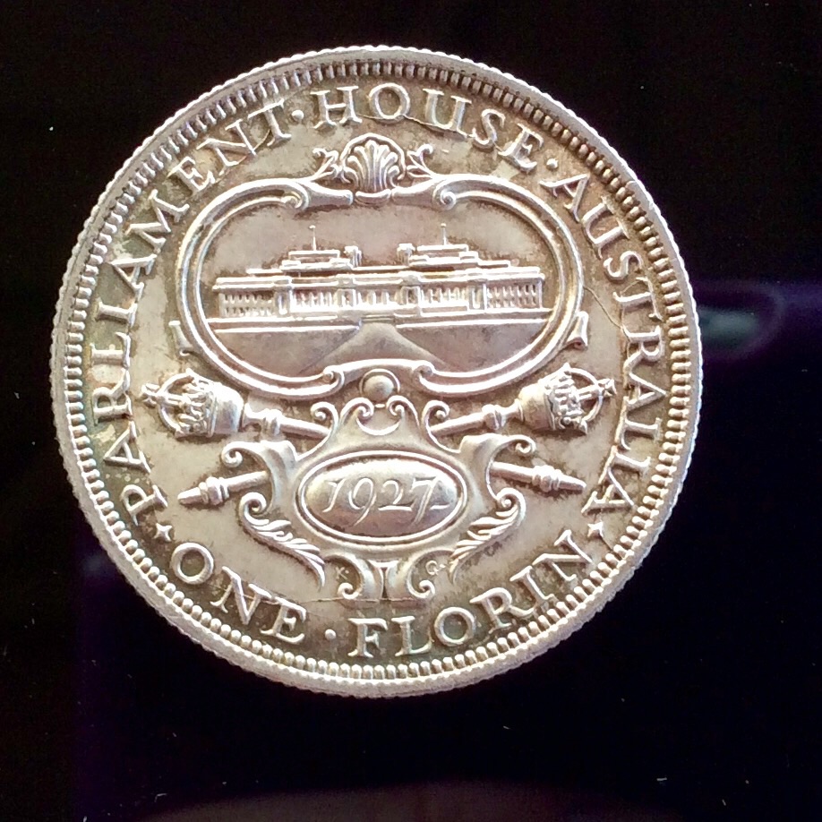 Major-Die-Cracked-1927-Canberra-Florin