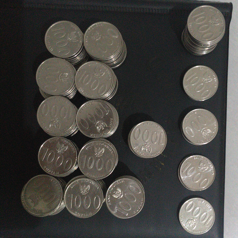 My-Hoard-Of-2010-Idr-1000-Coins