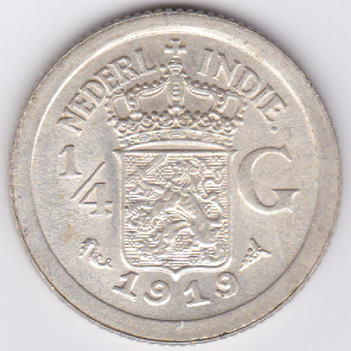 Grading-Thoughts-On-This-1919-Ned.-Indie-Quarter-Gulden:-AU-Or-MS?-Details?