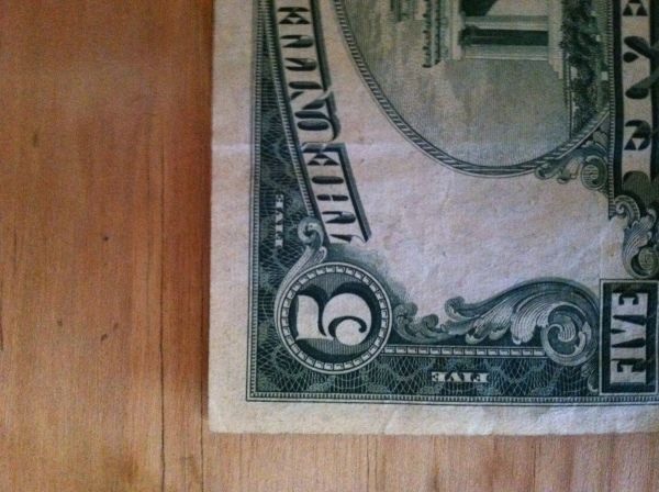 1950-5$-Bill