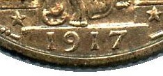 American-Old-Coin,-I-Cant-See-The-Year