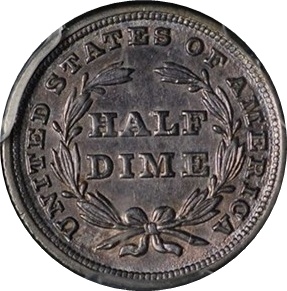 Liberty-Seated-Half-Dime-Type-Set