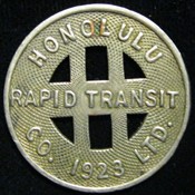 1924-Honolulu-Rapid-Transit-Token