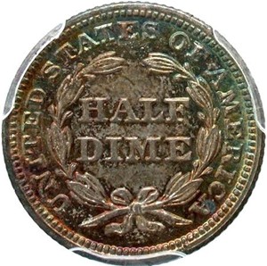 Complete-Custom-Type-Set-Of-Liberty-Seated-Half-Dimes