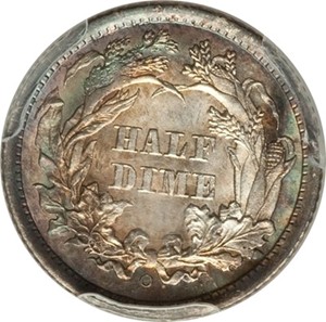 Complete-Custom-Type-Set-Of-Liberty-Seated-Half-Dimes
